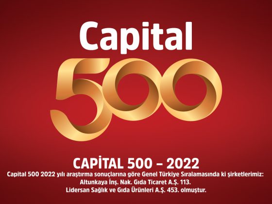 CAPİTAL 500 – 2022