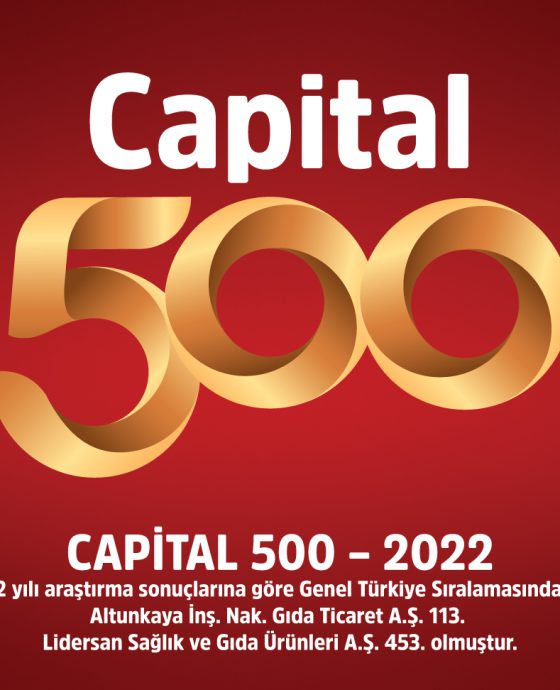 CAPİTAL 500 – 2022