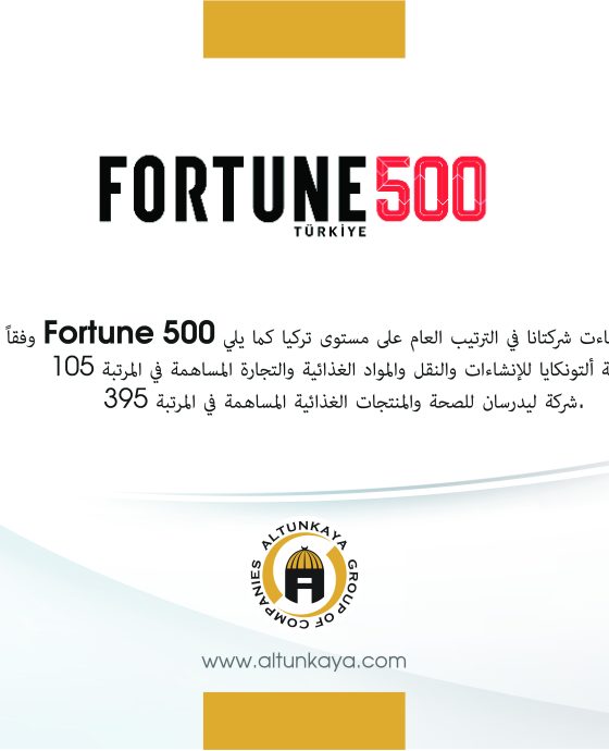 فورتشن 500 تركيا