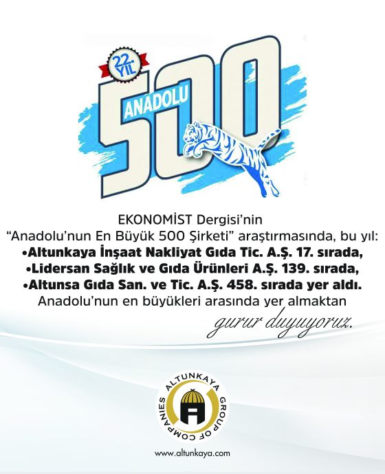 EKONOMİST 500-2024