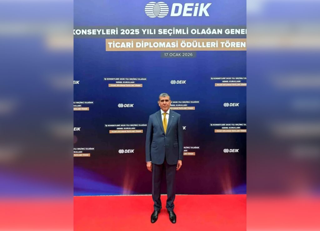 DEİK İŞ KONSEYLERİ 2025 YILI SEÇİMLİ OLAĞAN GENEL KURULLARI KAPSAMINDA TİCARİ DİPLOMASİ ÖDÜL TÖRENİ