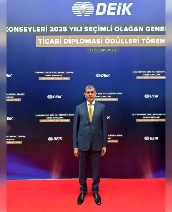 حفل جوائز الدبلوماسية التجارية ضمن اجتماعات الجمعيات العمومية العادية الانتخابية لمجالس الأعمال لعام 2025 التابعة لمجلس العلاقات الاقتصادية الخارجية (DEİK)